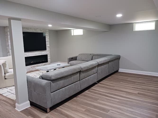 Cozy Basement Remodeling Chicago